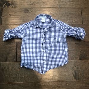 Janie & Jack button up collared shirt 18-24 mos.